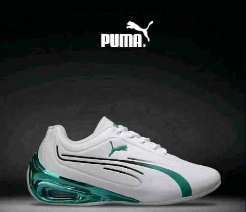 Puma Super GT Sport White Green 737