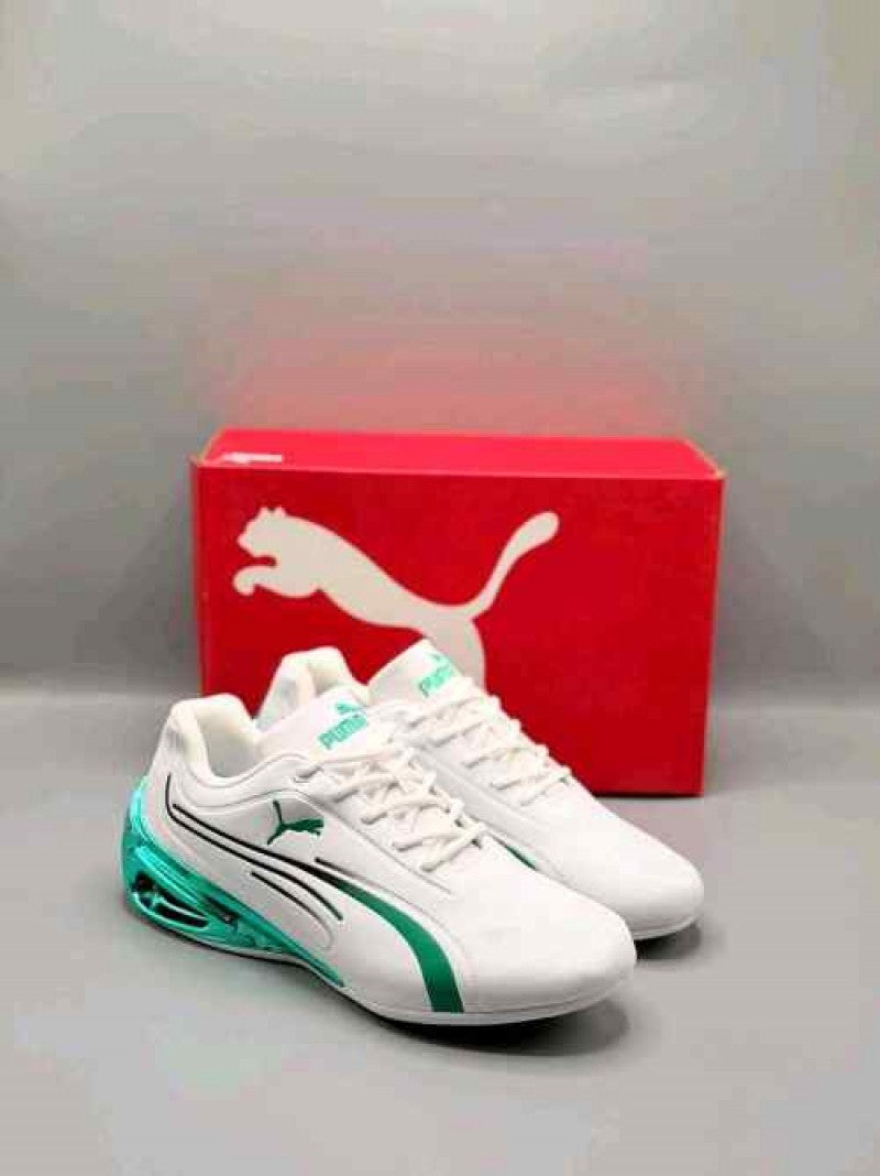 Puma Super GT Sport White Green 737
