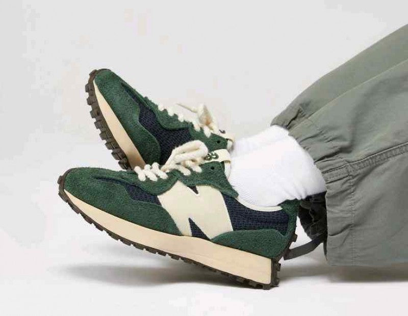 Neww Balance 327 Midnight Green