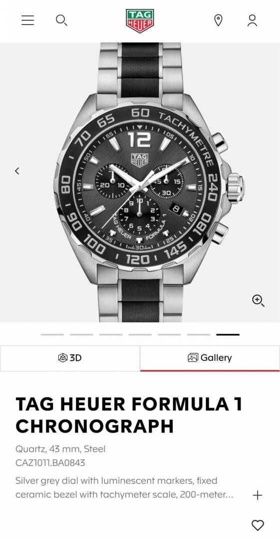Tag Huer Formula 1 Chronograph