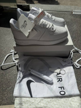 Nike airforce 1 first leather ua womens with bag keychain bottle lace