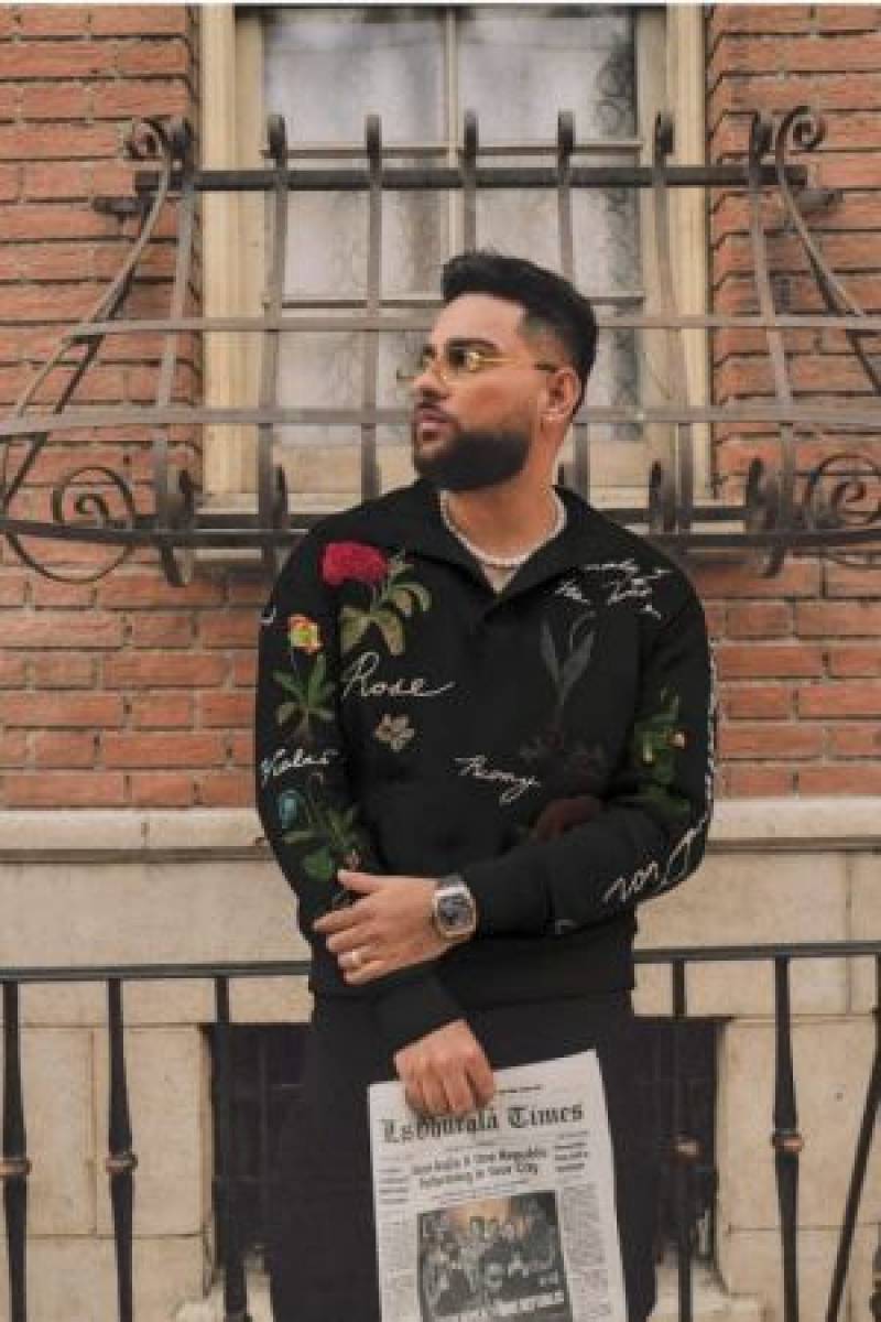 Christian Diyor Karan Aujla Edition Sweater Black