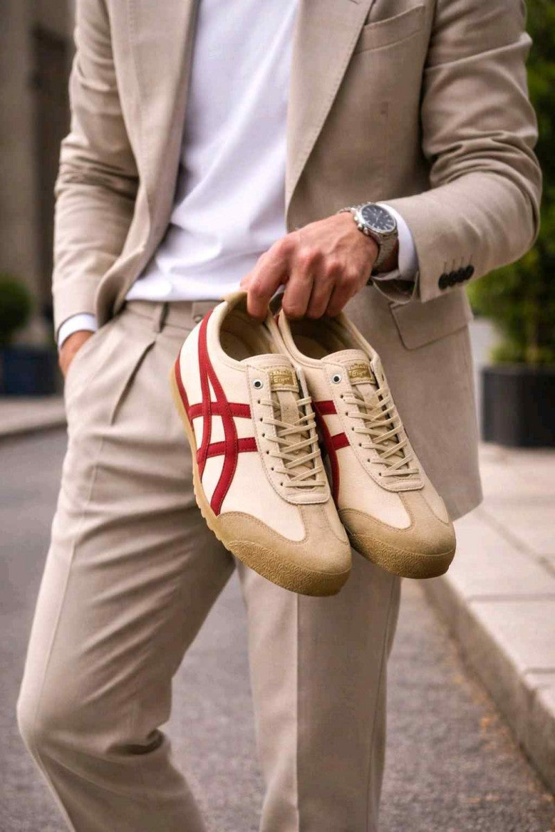 Onitsuka Tiger Mexico 66 Sd Beige Beet Juice 2435