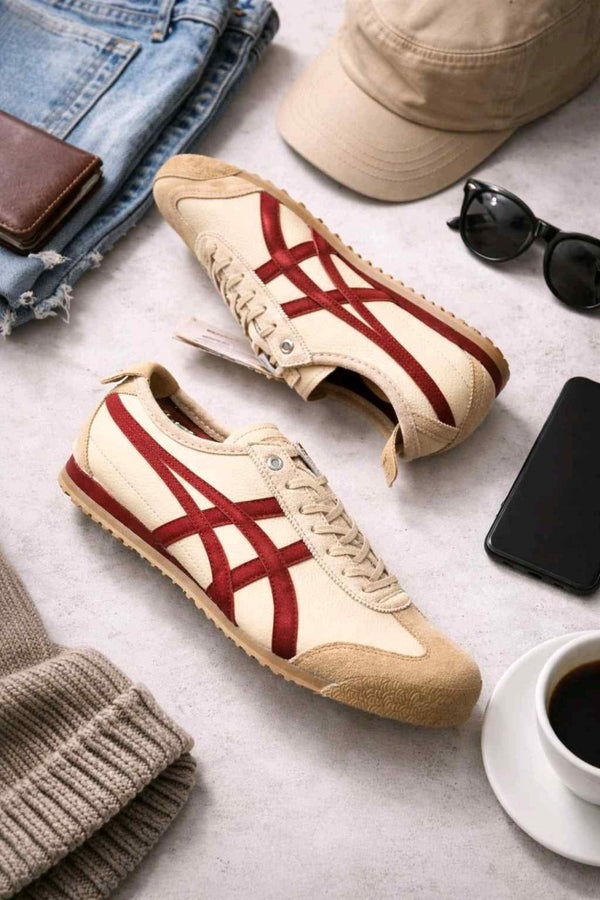 Onitsuka Tiger Mexico 66 Sd Beige Beet Juice 2435