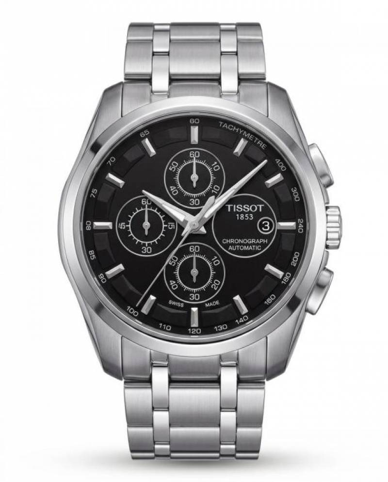 Tissot 1853 Couturier Silver Black dial