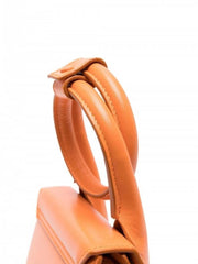 Jacquemus Le Chiquito Noeud Bag OG Box Dust Bag & Extra Sling Belt (Orange - 136)