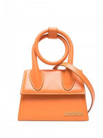 Jacquemus Le Chiquito Noeud Bag OG Box Dust Bag & Extra Sling Belt (Orange - 136)