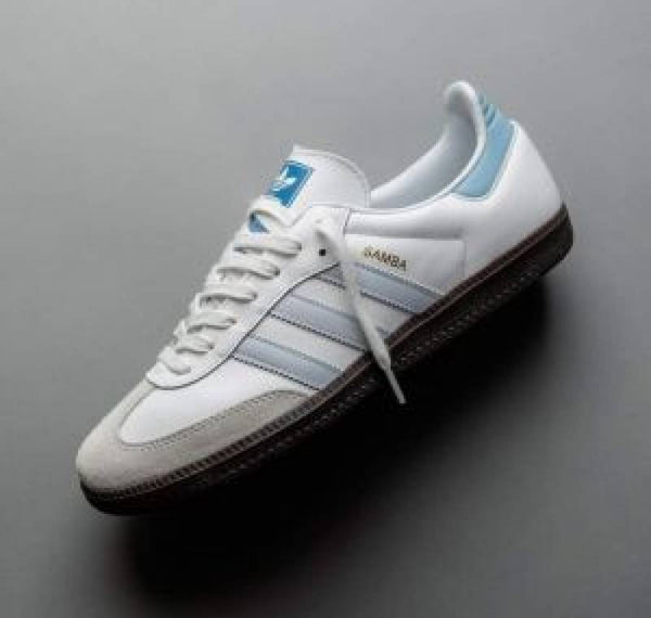 Samba white sky blue 222
