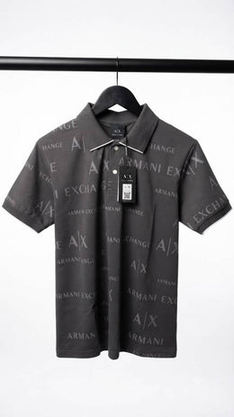 Arma_ Exchange All Over Logo Polo T-Shirt with OG Packaging T-Shirt 1371