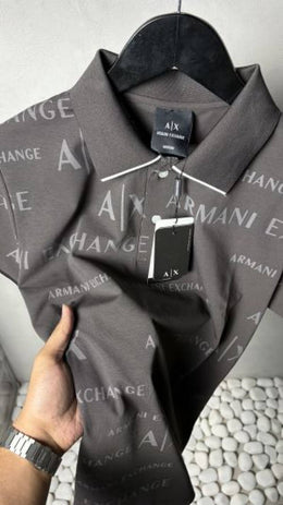 Arma_ Exchange All Over Logo Polo T-Shirt with OG Packaging T-Shirt 1371