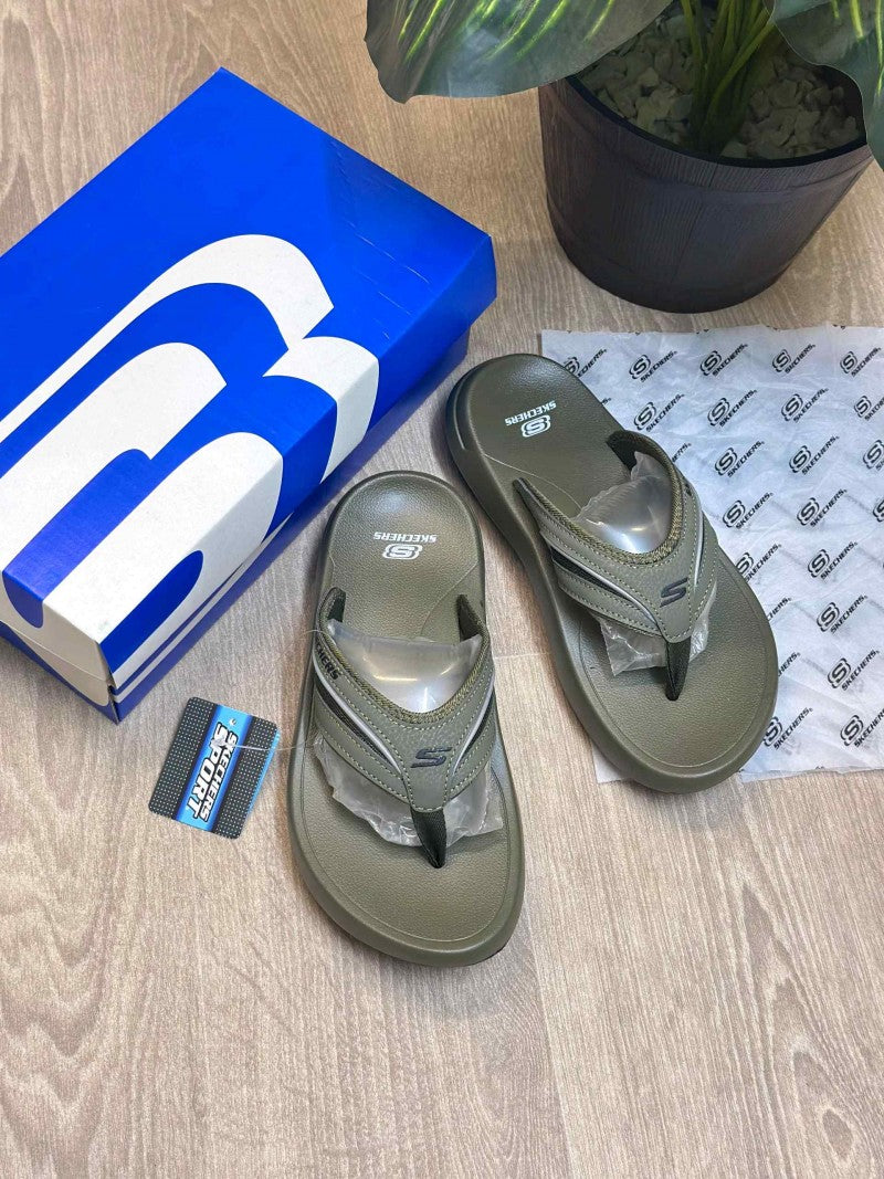 Skechers Relaxed Fit Super Comfort Premium Green Simplex