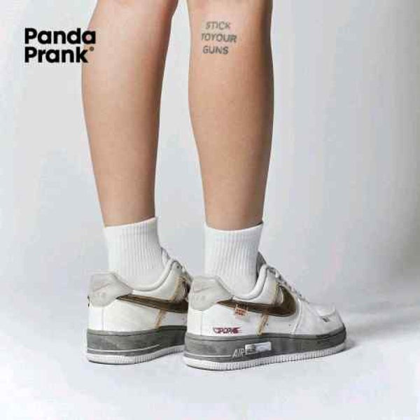 Nike Airforce 1 x Panda Prank Fog Wrapped 2306