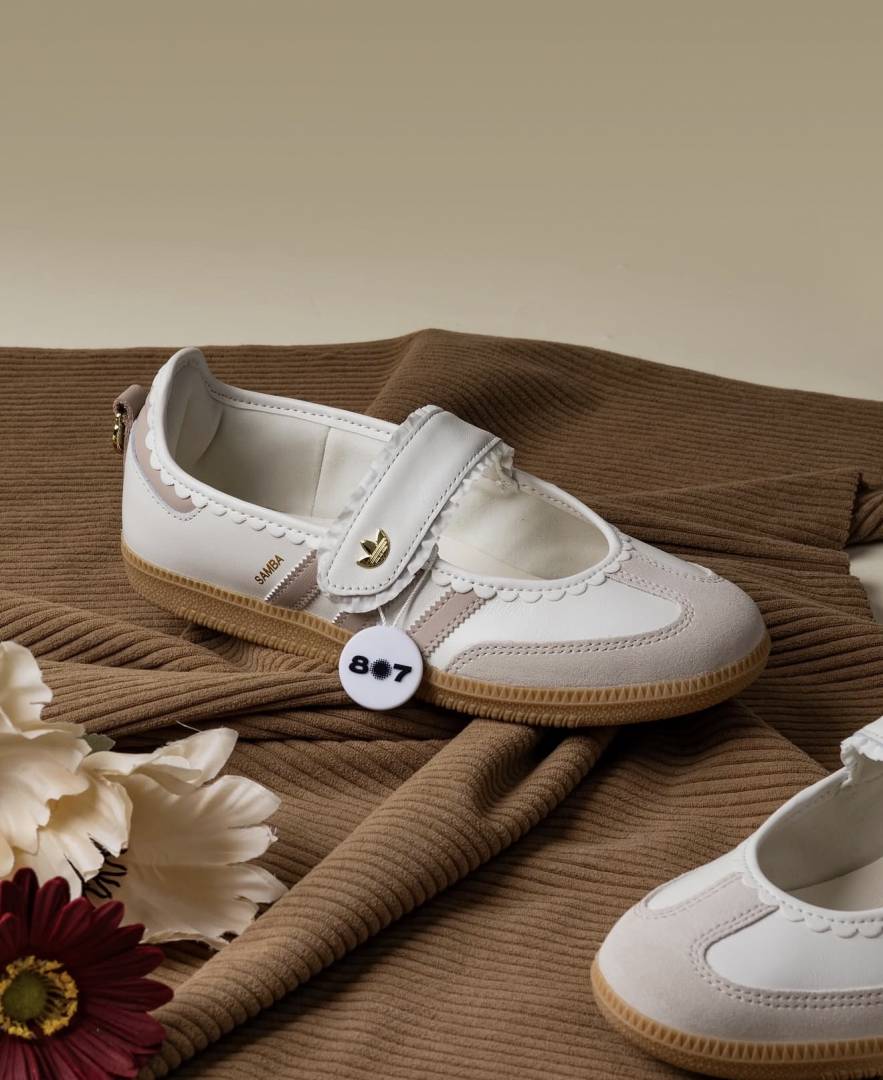 Adidas Samba Jane Ruffle Pack White Pink Gum