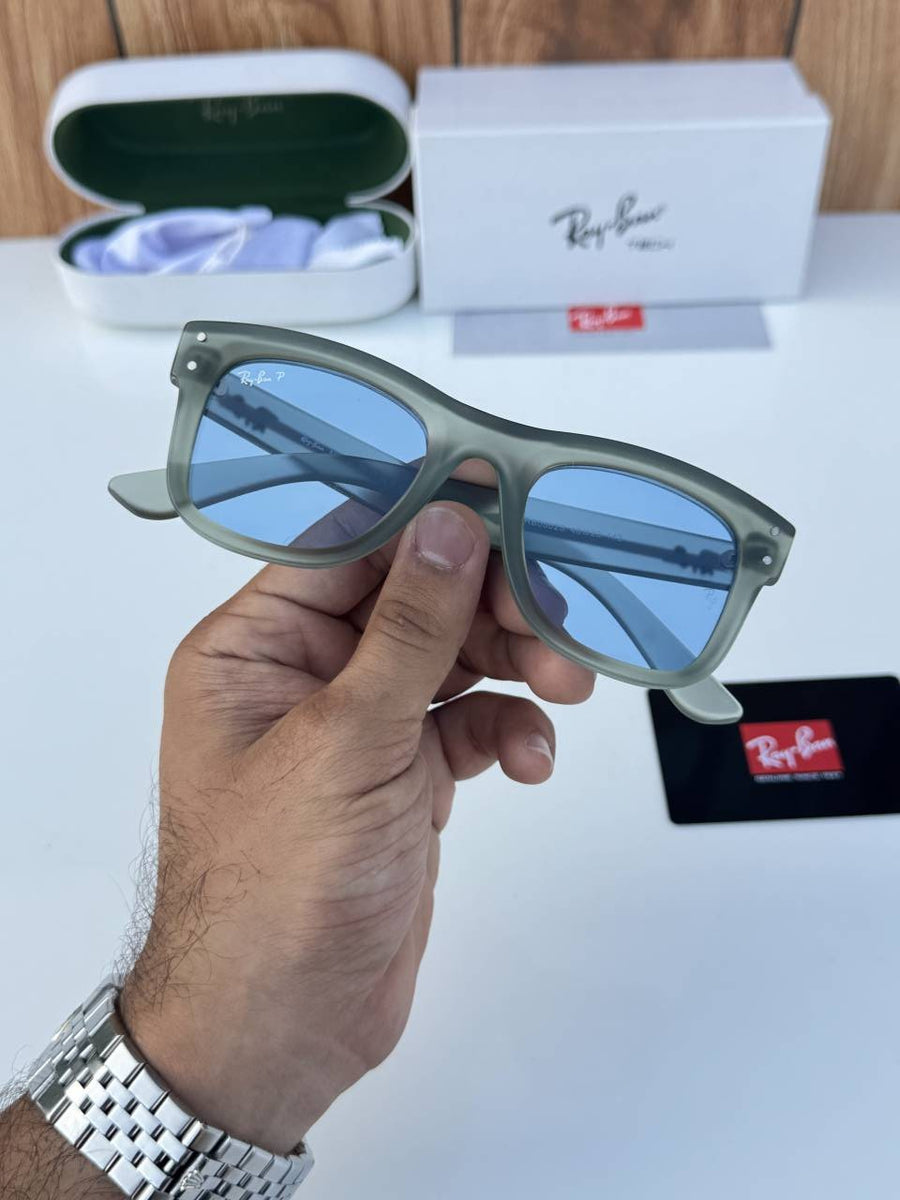 Ray-Ban 0502 matt green blue