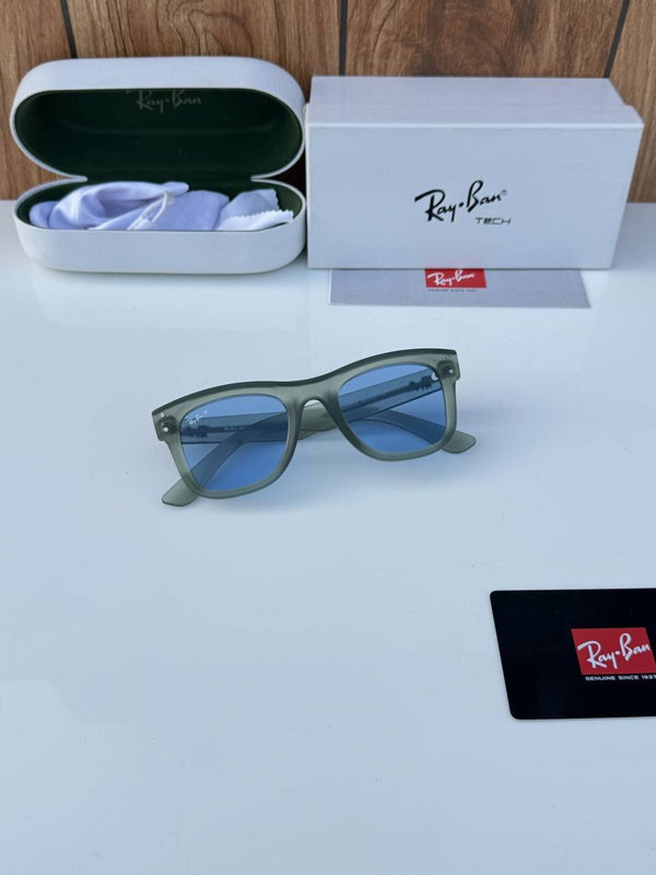 Ray-Ban 0502 matt green blue