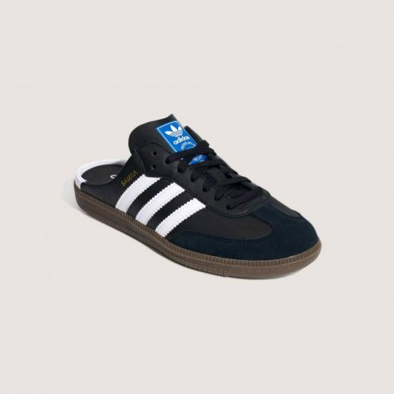 Adidas Samba Mule Black White 703