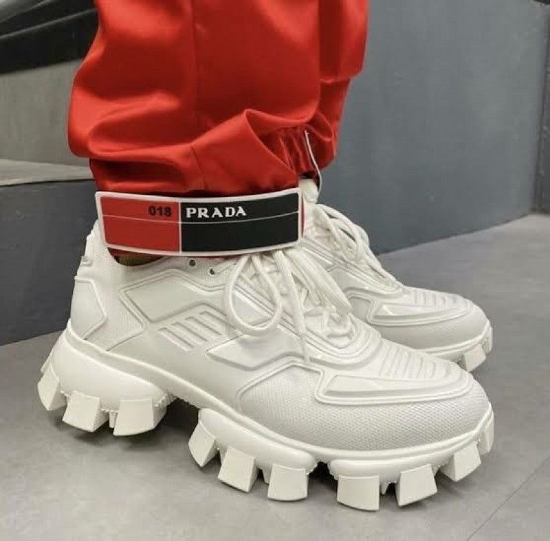 Praddaa cloudbust thunder sneakers white