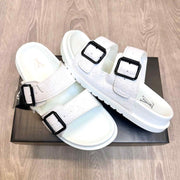Louis Vuitton Venice Mule Premium White Slides