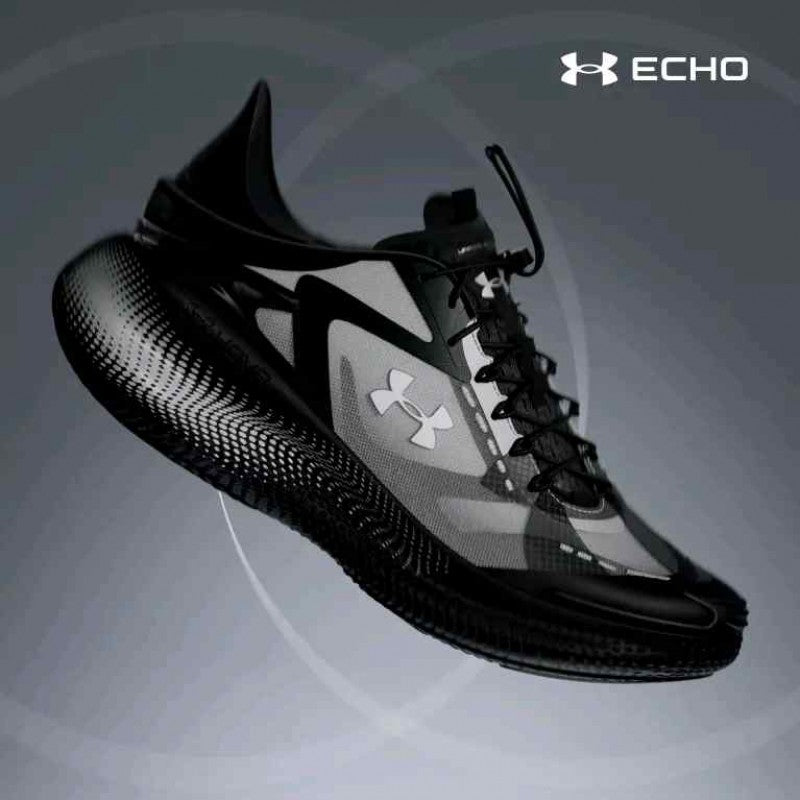 UA Echo SlipSpeed Black White