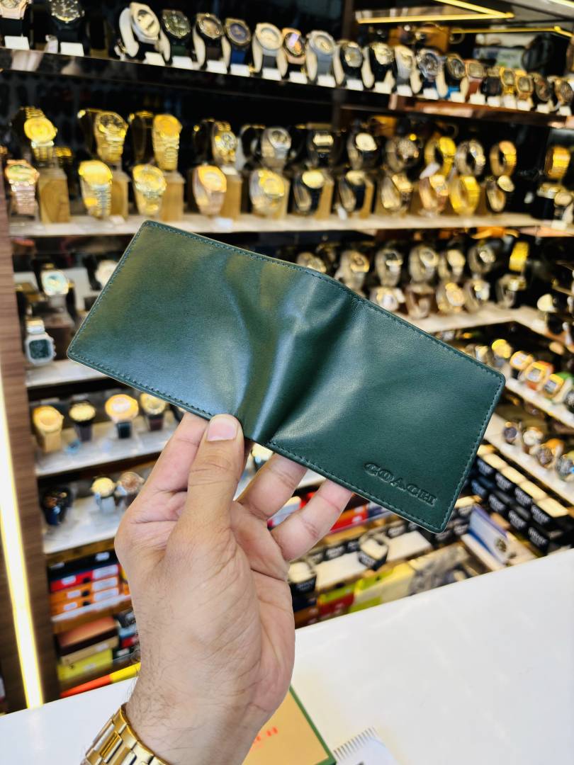 121 Coach GREEN PREMIUM QUALITY WALLET