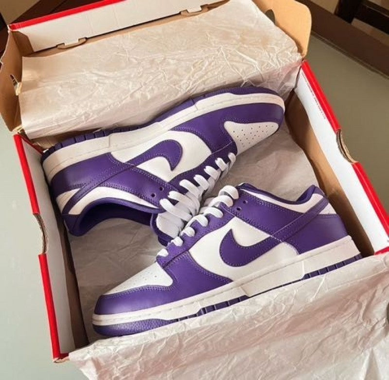 Nike sb dunk low court purple