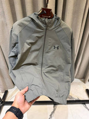 Under Armor Bomber Jacket Grey