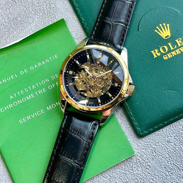 Rolex_Leather_Automatic_BlackGold