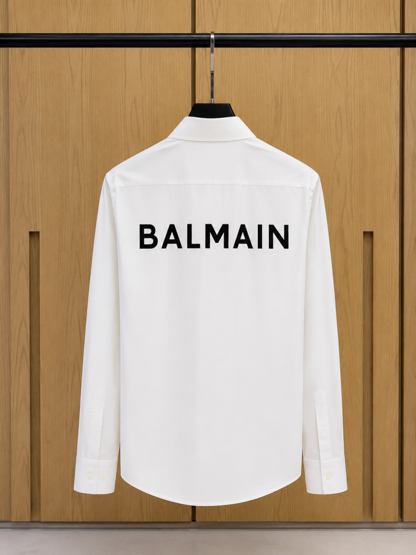 Balmain IMPORTED STORE ARTICLE SHIRT WHITE