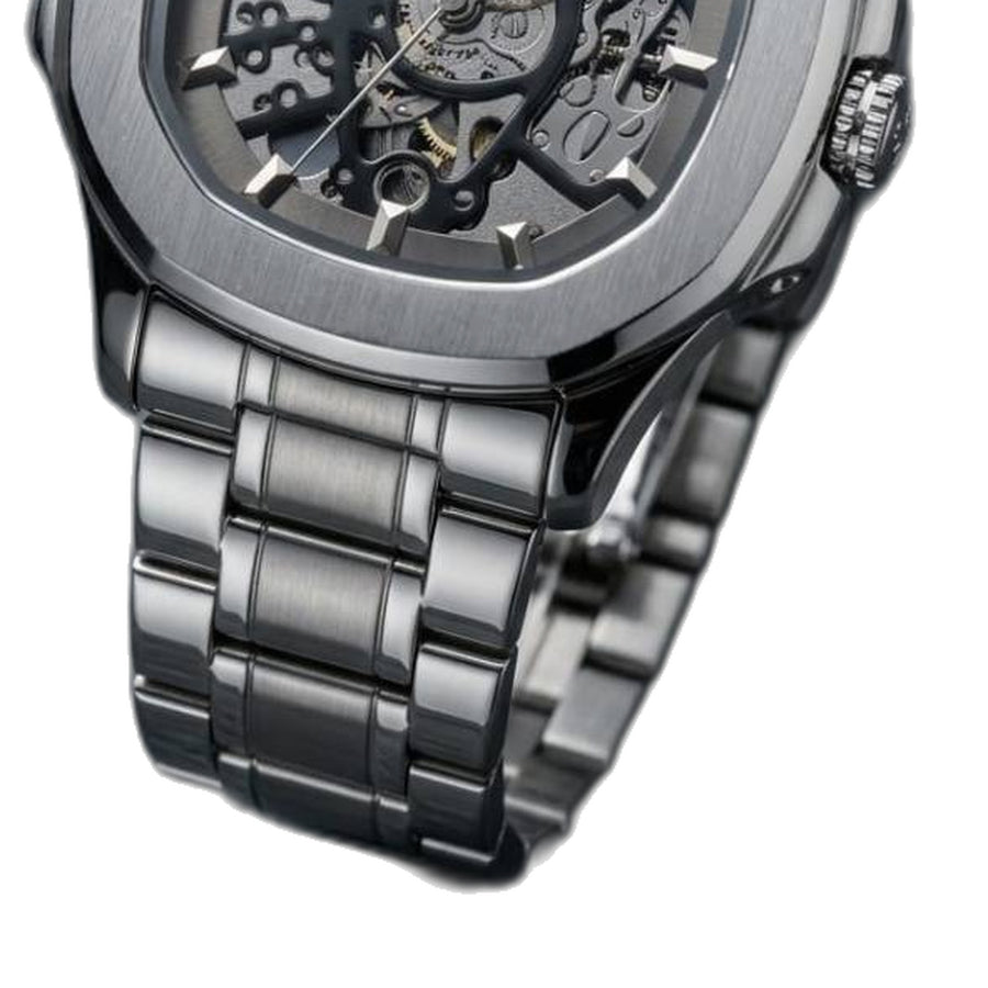 Patek Philipe Skeleton Automatic Silver gray