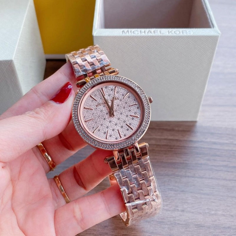 Michael Kors Darci Glitz copper