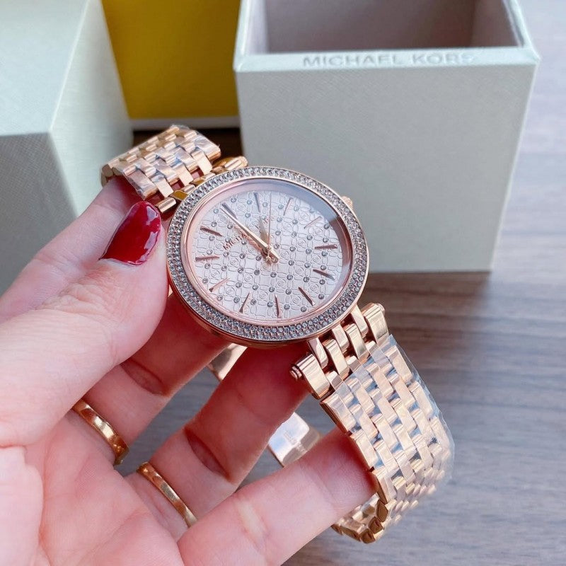 Michael Kors Darci Glitz copper