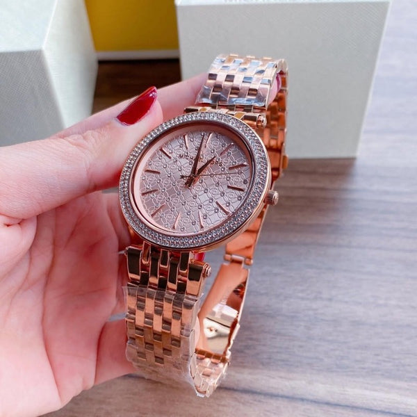 Michael Kors Darci Glitz copper