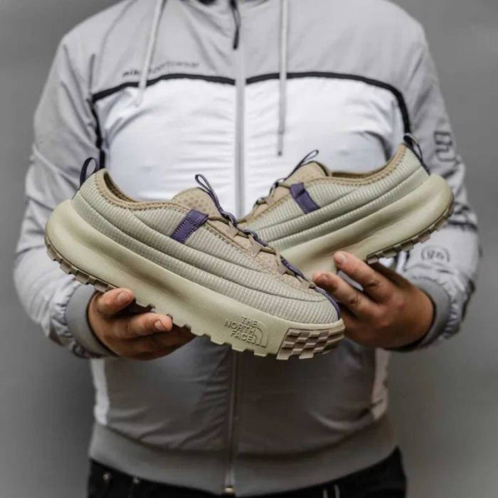 NORTTH FACE NEVER STOP GREEN PURPLE style idea