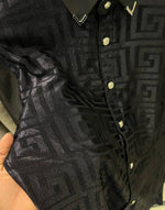 Versace IMPORTED STORE ARTICLE DIAMOND CHINA SHIRT