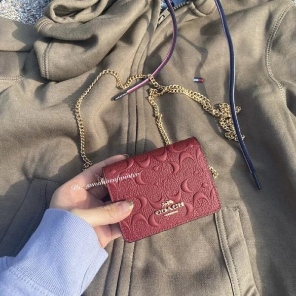 Coach_Mini_Sling_Bag_With_OG_Box_&_Dust_Bag_(Red-831)