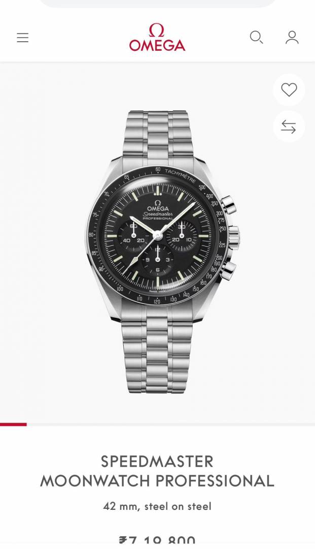 Omega speedmaster Moonwatch Professional