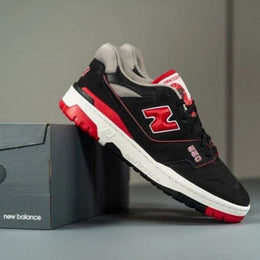 New Balence 550 Black Red Bred SHOES