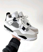 Air Jordan Retro 4 Military Black For Mens Semi UA