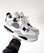Air Jordan Retro 4 Military Black For Mens Semi UA