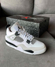Air Jordan Retro 4 Military Black For Mens Semi UA