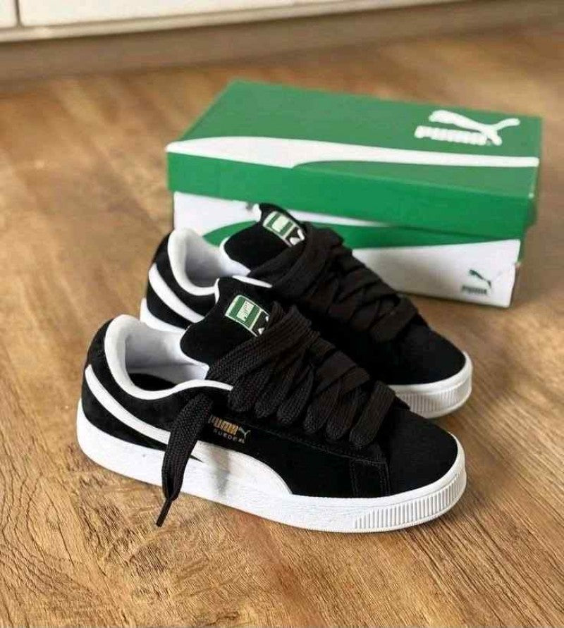 Pummaa. Suede Xl Black White