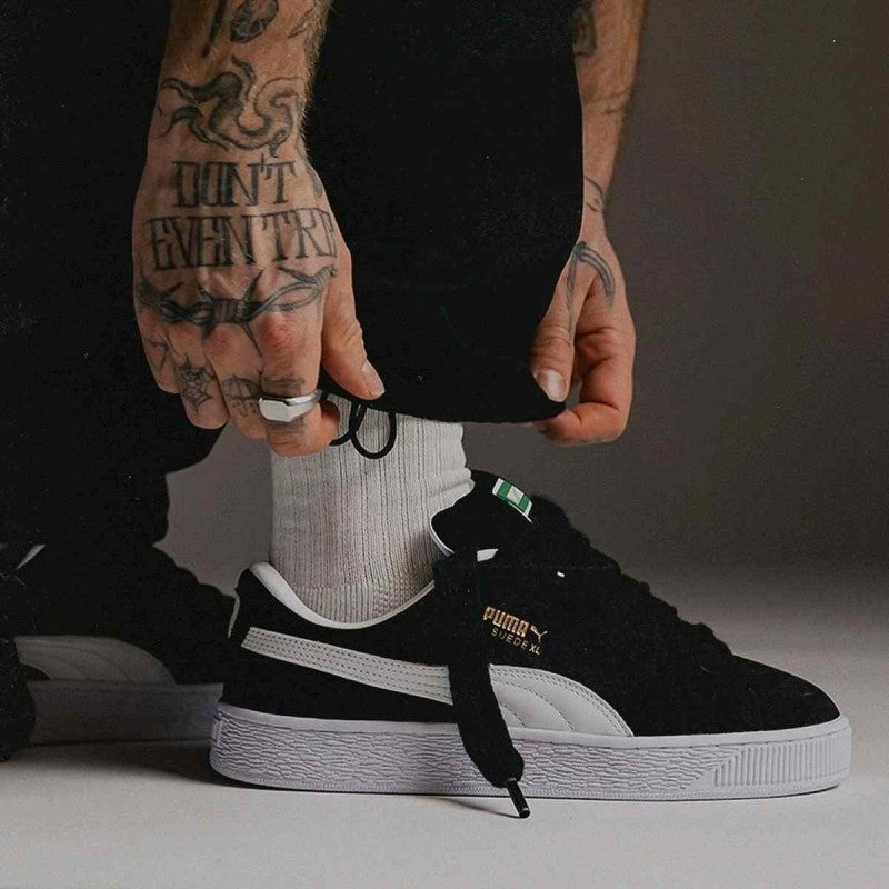 Pummaa. Suede Xl Black White