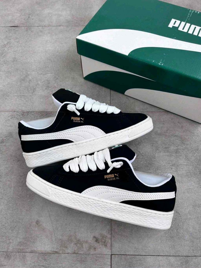 Pummaa. Suede Xl Black White