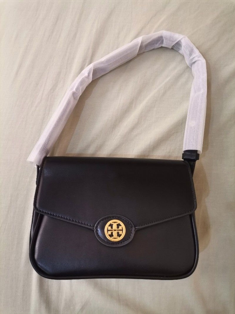 Tori Burch_Robinson_Spazzolato_Shoulder_Bag_With_Box