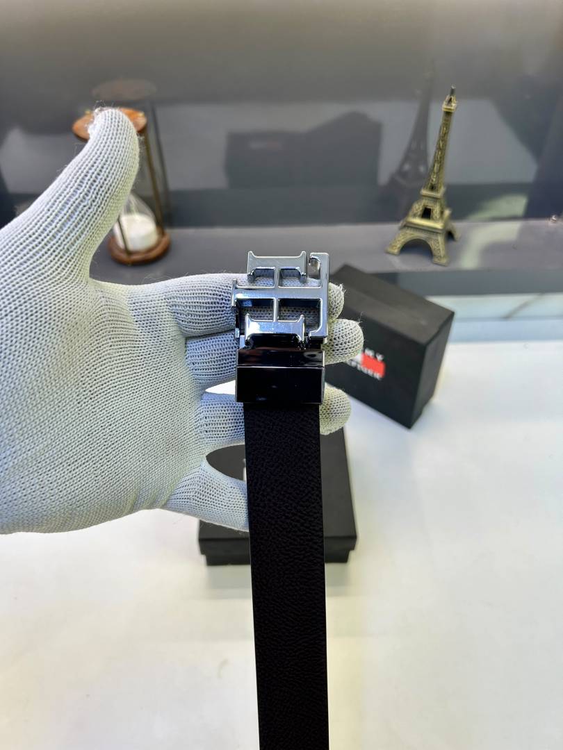 Tommy silver Reversible Belt Fa 666