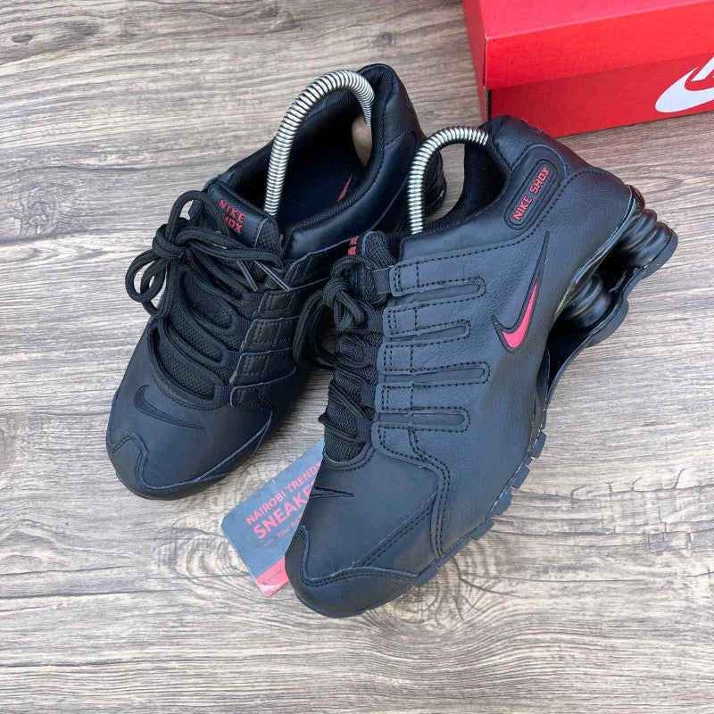 Nike Shox NZ Black Varsity Red 888