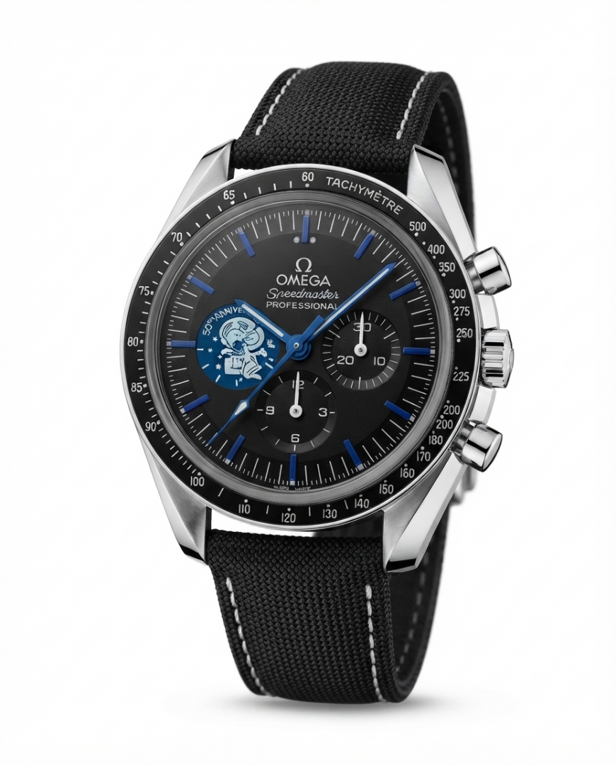 Omega Speedmaster Professional Snoopy Full Black