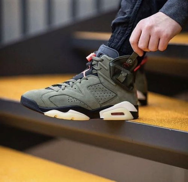 Air Jordan Retro 6 Travis Scott Olive