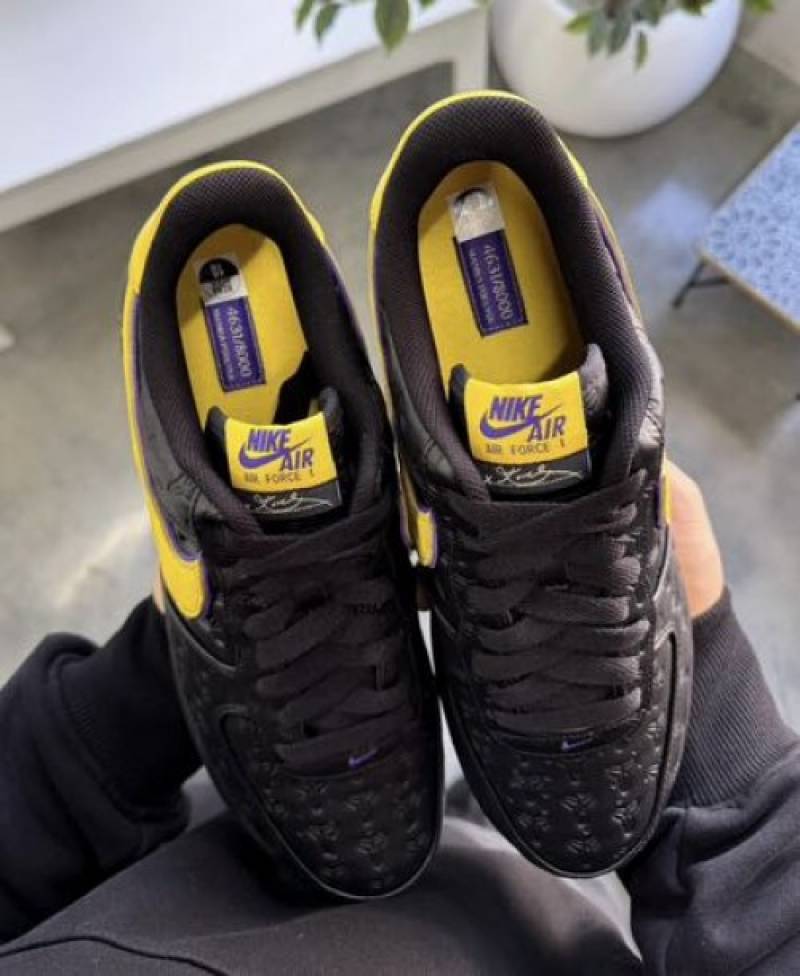 Nike air force 1 low kobe bryant lakers away