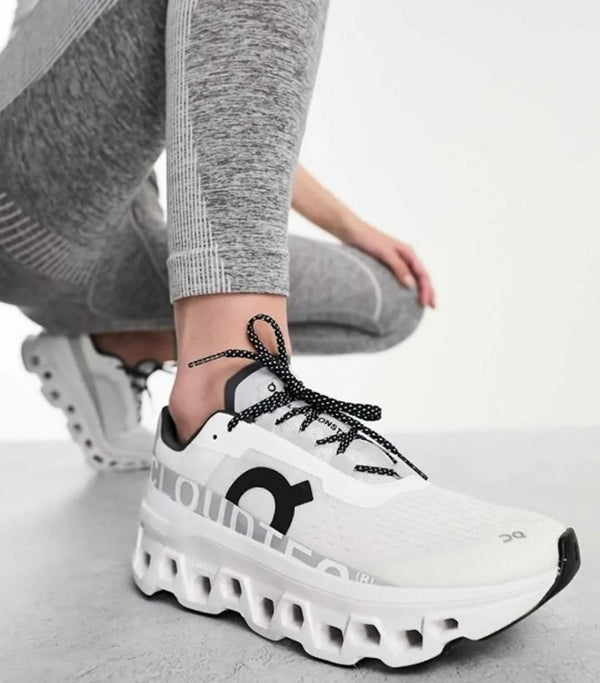 On CloudMonster Undyed White Grey 219